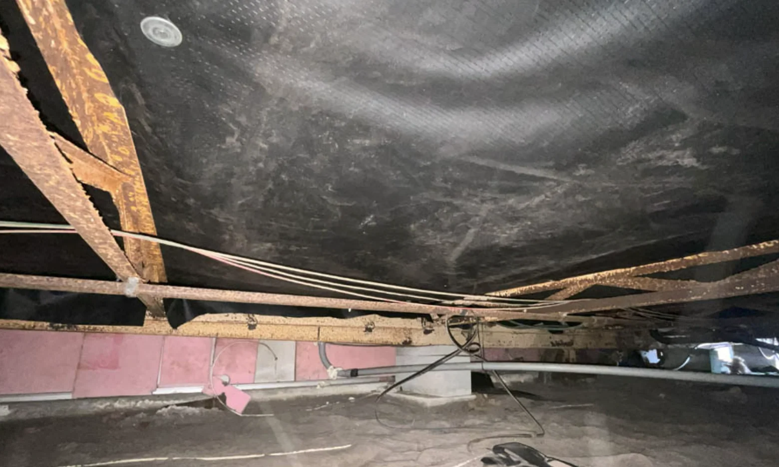 vapor barrier installation
