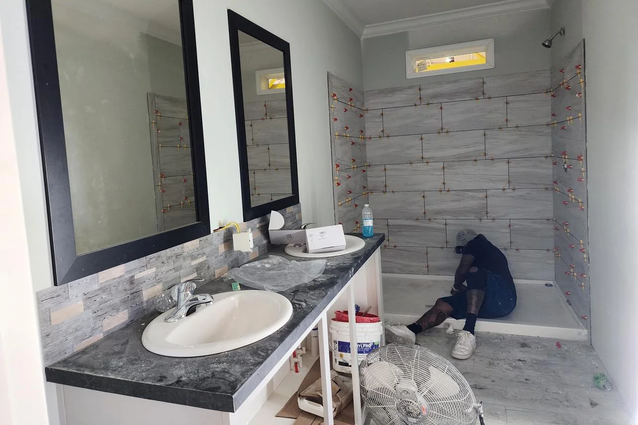 bathroom remodeling by freedom subfloor division