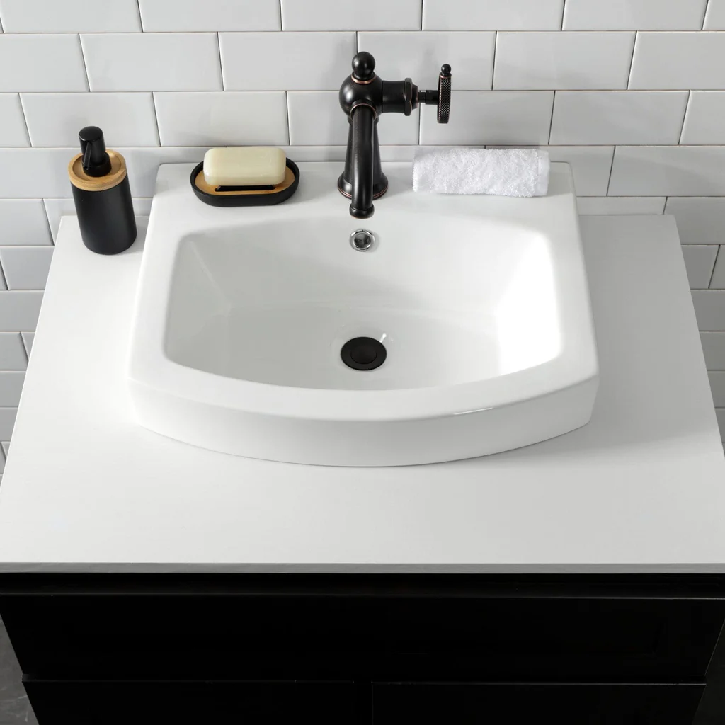 How to repair a mobile home bathroom sink