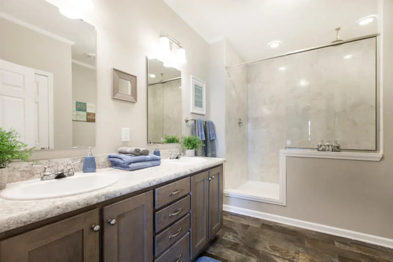 Luxury mobile home bathroom remodels